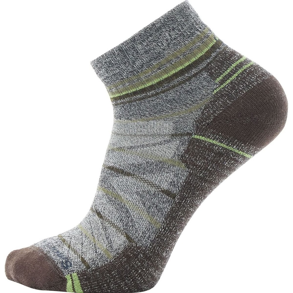 Smartwool Hike Light Cushion Ankle Socks Ash Charcoal Large New With Tags